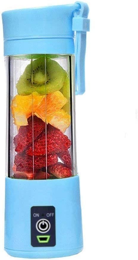 Rechargeable Mini Juicer Blender 380ML – 6 Blades Portable