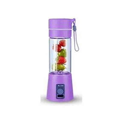 Rechargeable Mini Juicer Blender 380ML – 6 Blades Portable