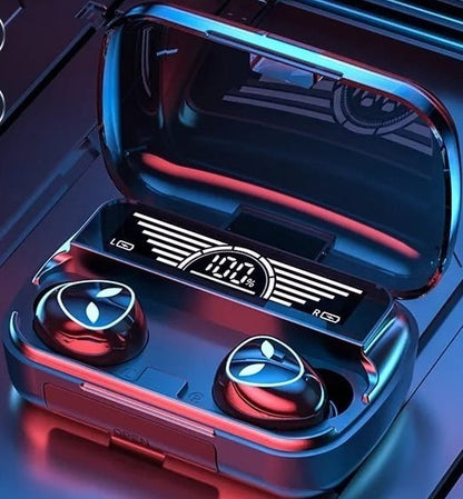 M10 TWS Bluetooth 5.1 Wireless Earbuds | 9D HiFi & Charging Case